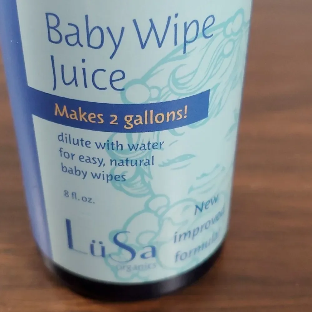 Lü Sa Baby Wipe Juice Make Your Own Natural Baby Wipes Makes 2‎ Gallons